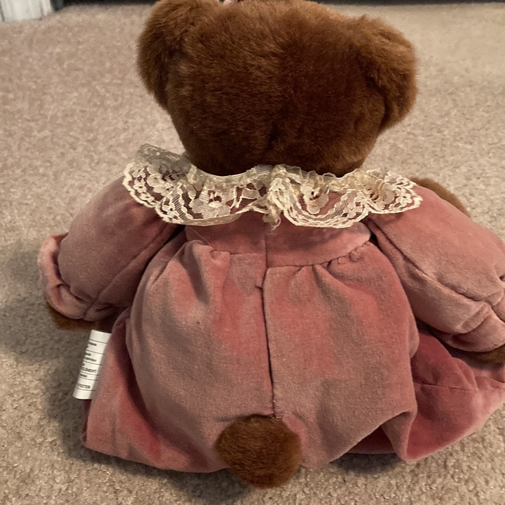 Victorian Stuffed Bear - Picture 4 of 4
